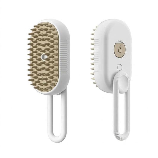 Spray bottle and cat comb set for efficient pet grooming and maintenance