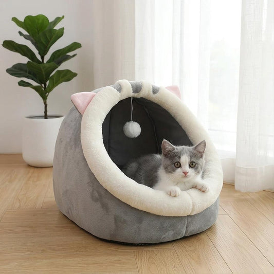 Cozy Cat Cave Bed